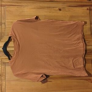 Burnt orange tee